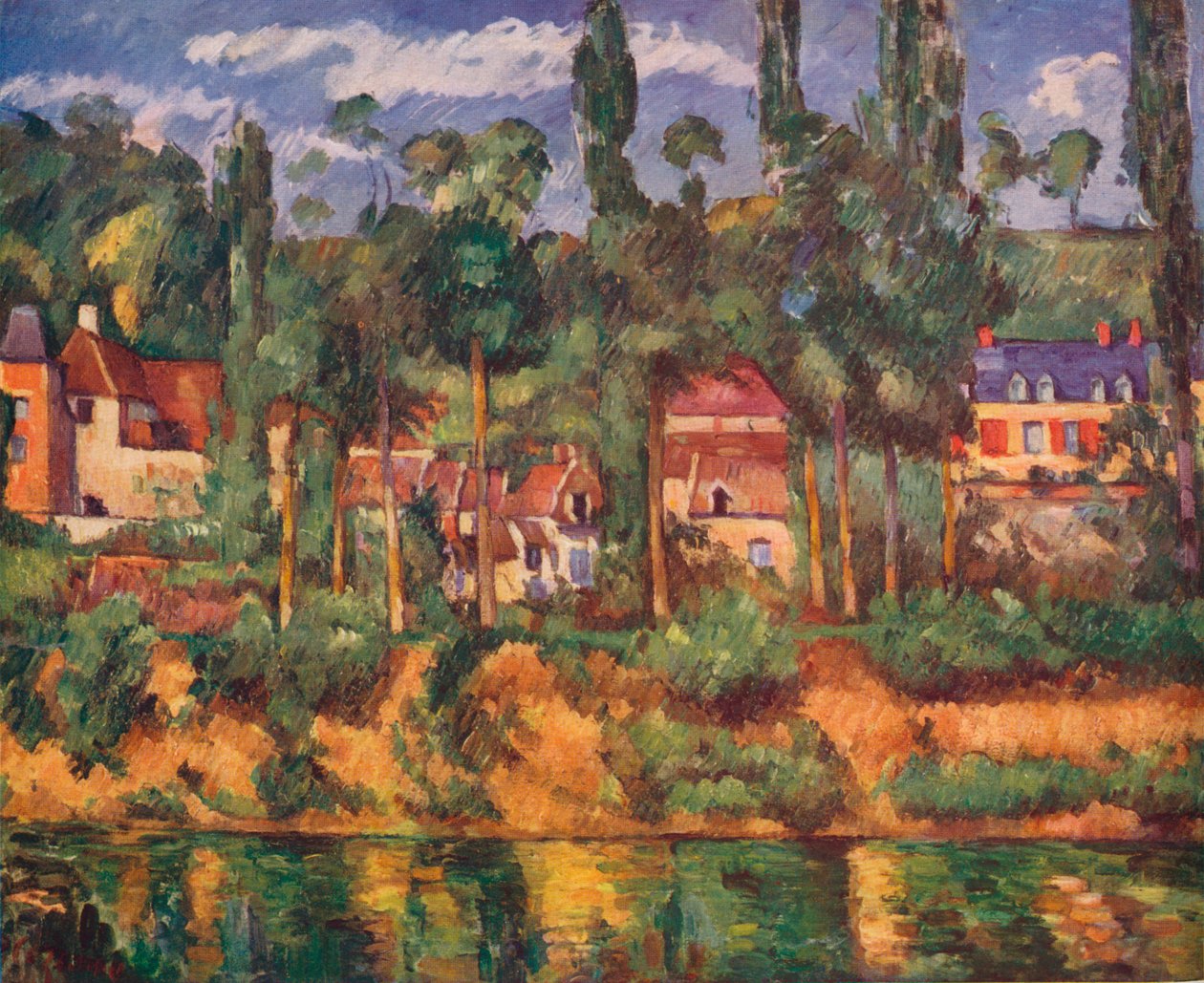 O castelo de Medan, c1880, 1936 de Paul Cézanne