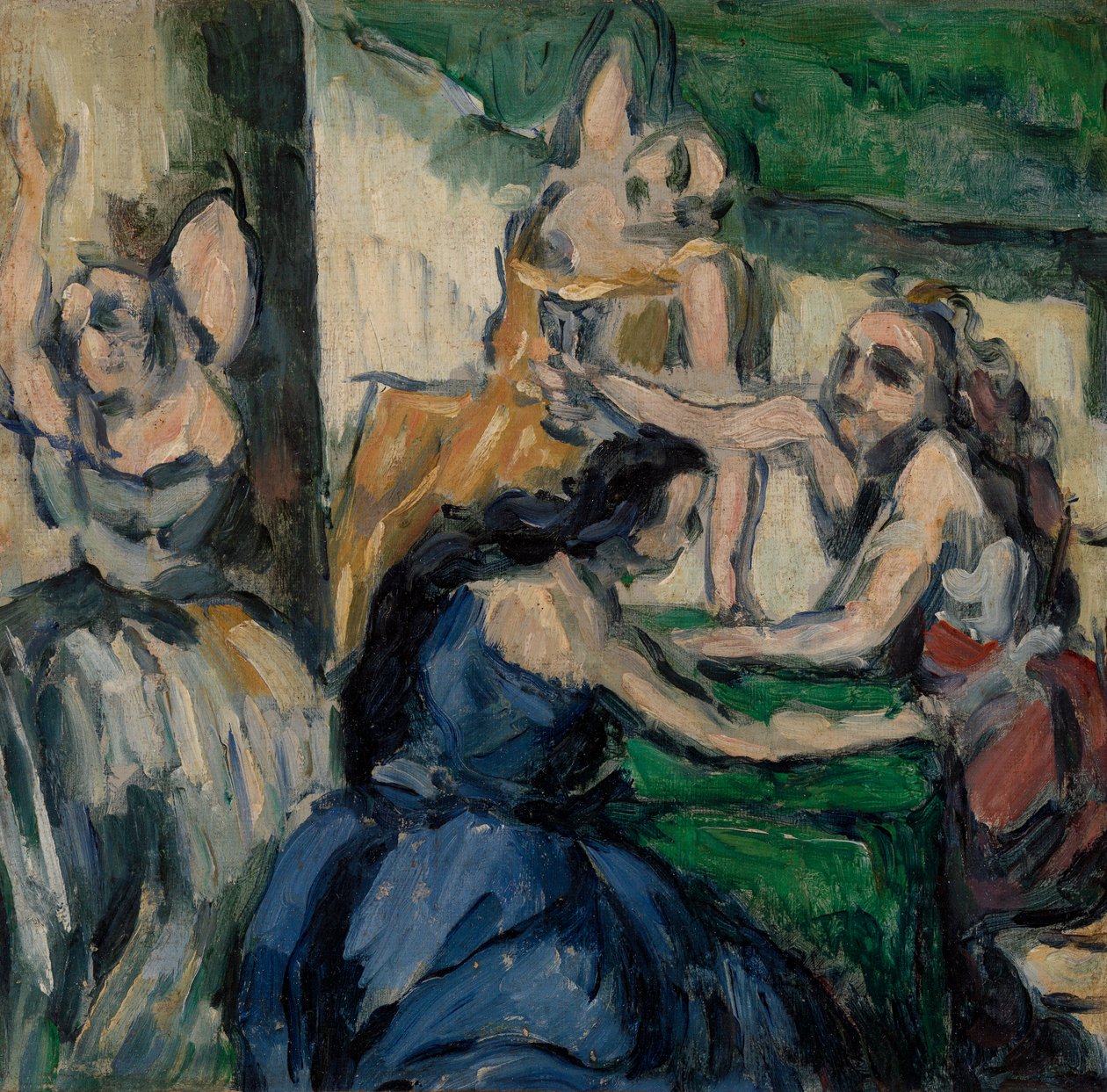 As cortesãs de Paul Cézanne