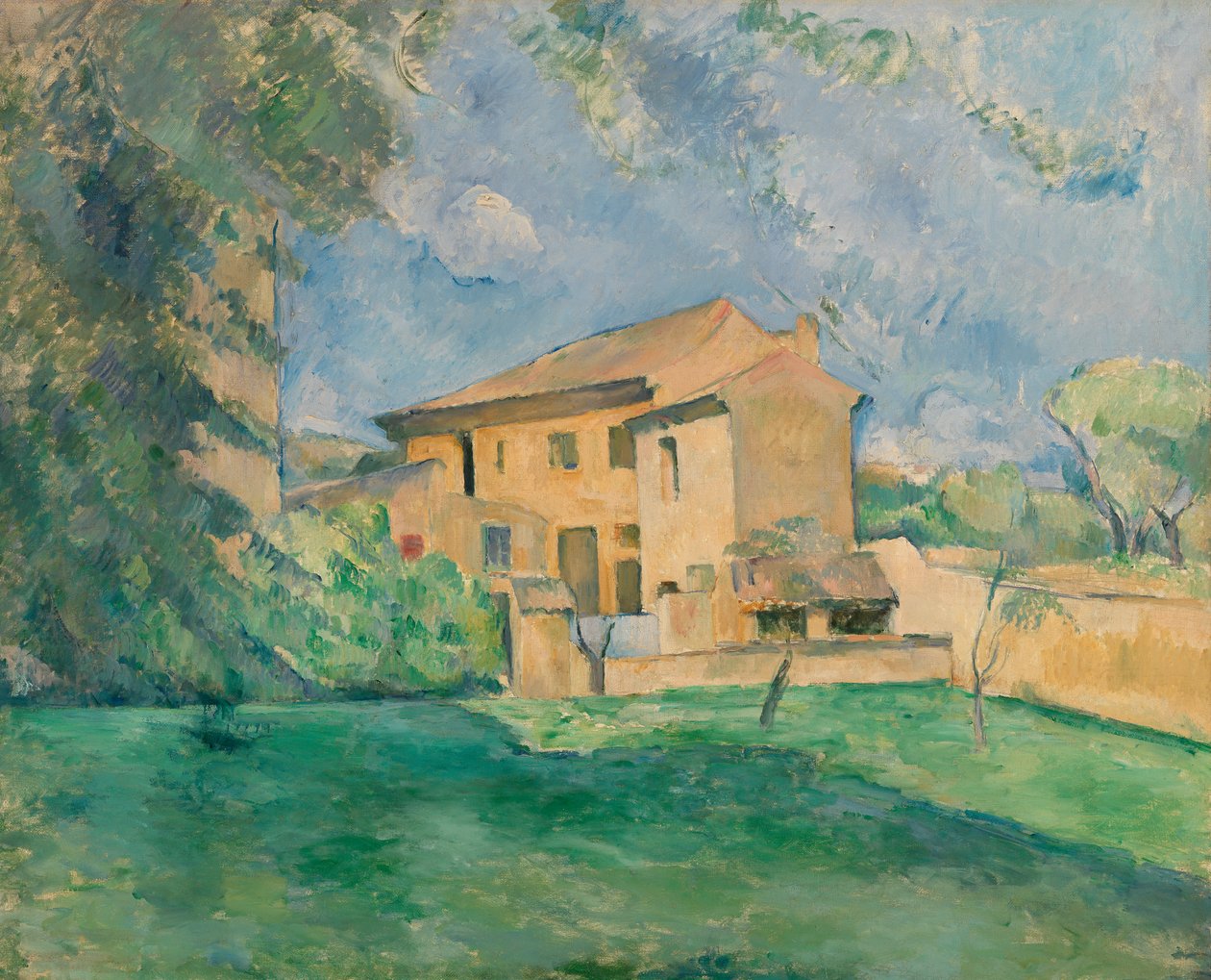 A Quinta no Jas de Bouffan de Paul Cézanne