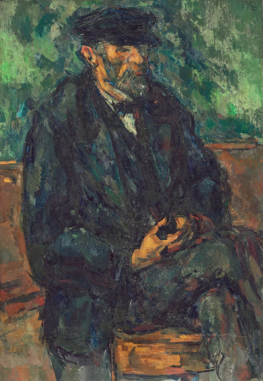 O jardineiro Vallier, 1906 de Paul Cézanne