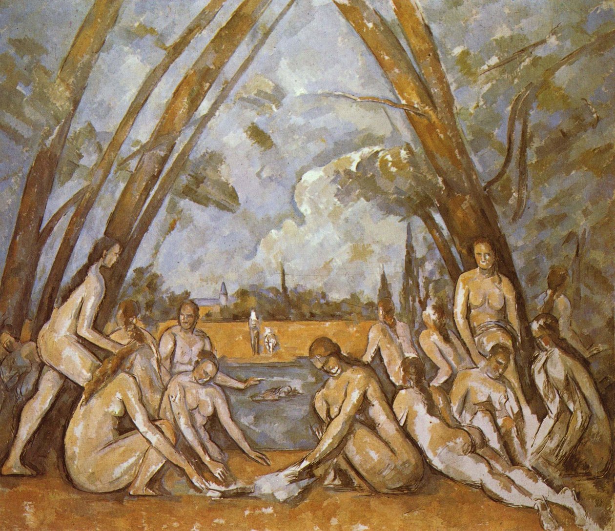 Os grandes banhistas de Paul Cézanne