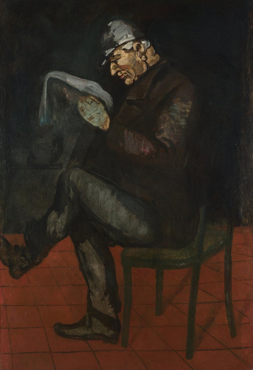 O Pai dos Pintores, Louis-Auguste Cézanne, ca 1865 de Paul Cézanne
