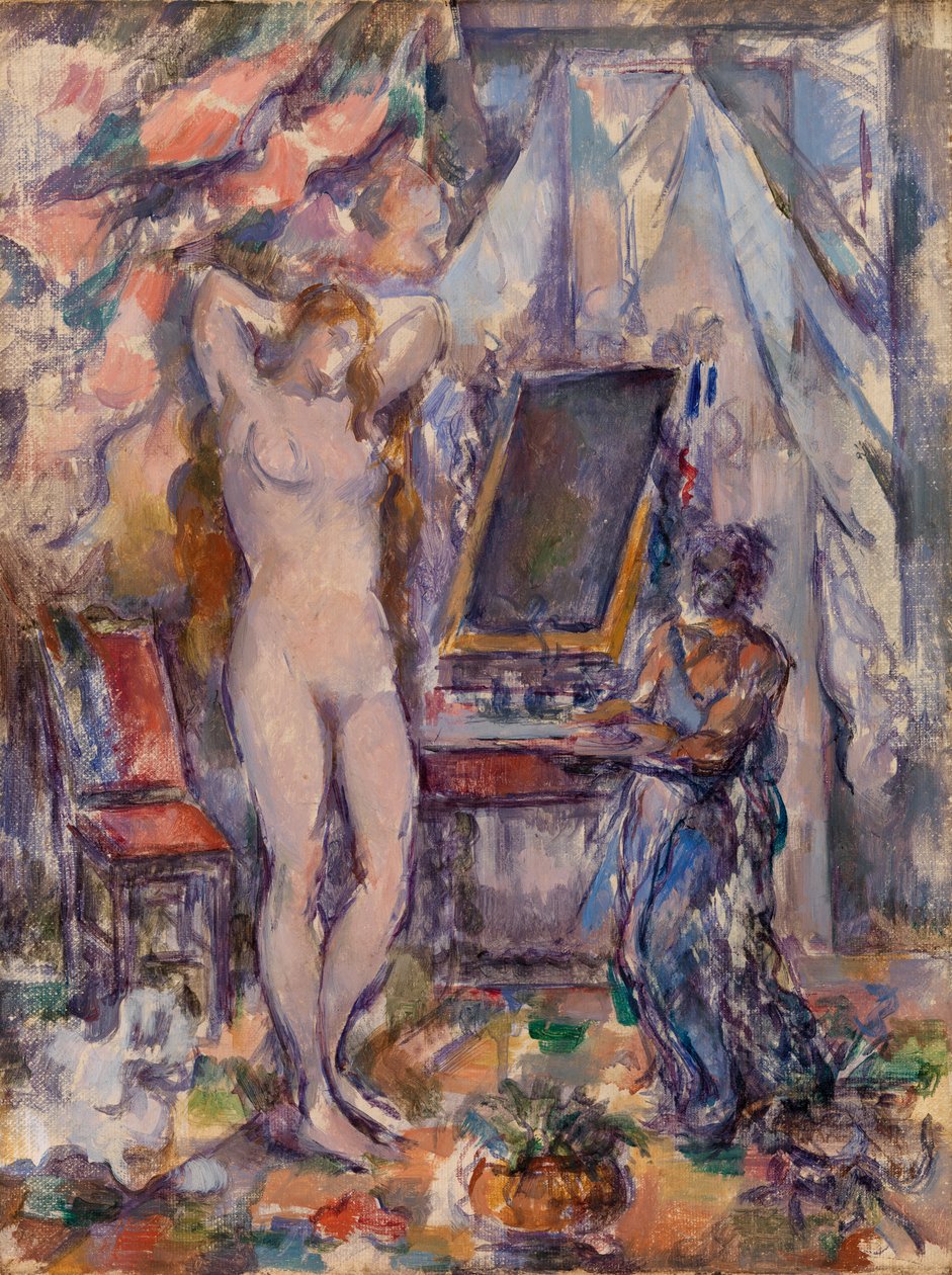 O Toilette (La Toilette) de Paul Cézanne