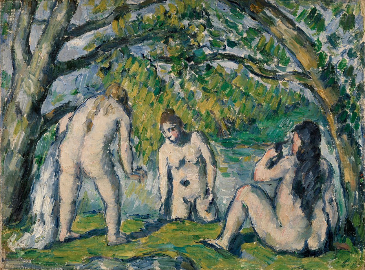 Três Padres de Paul Cézanne