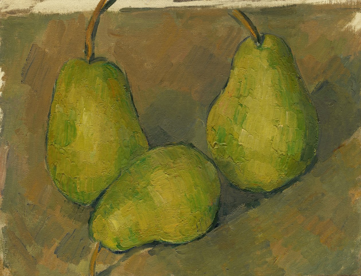 Três Peras, 18781879. de Paul Cézanne