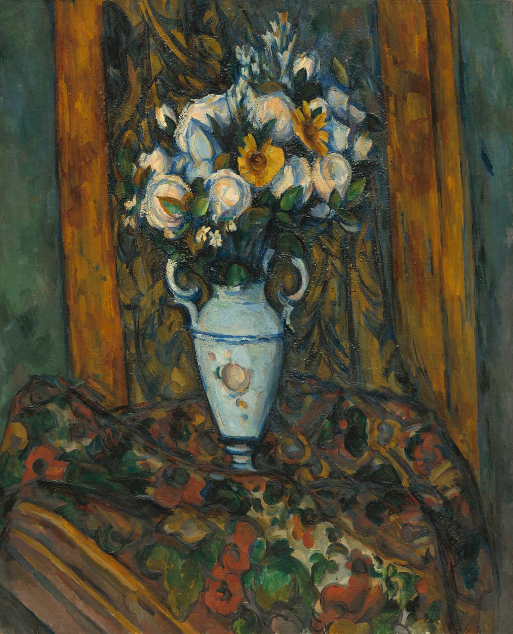 Vaso de Flores, 19001903. de Paul Cézanne