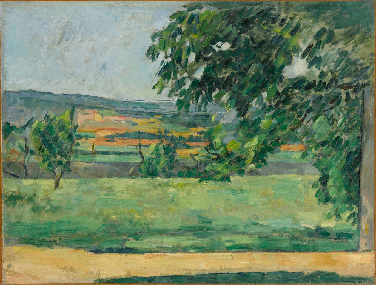 Vista de Jas de Bouffan, 1875-1876. de Paul Cézanne