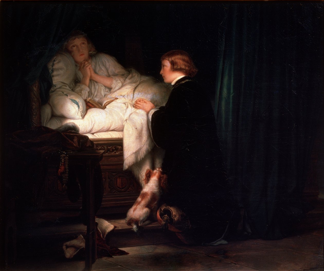 Os Filhos do Rei Eduardo IV da Inglaterra, 1852. de Paul Delaroche