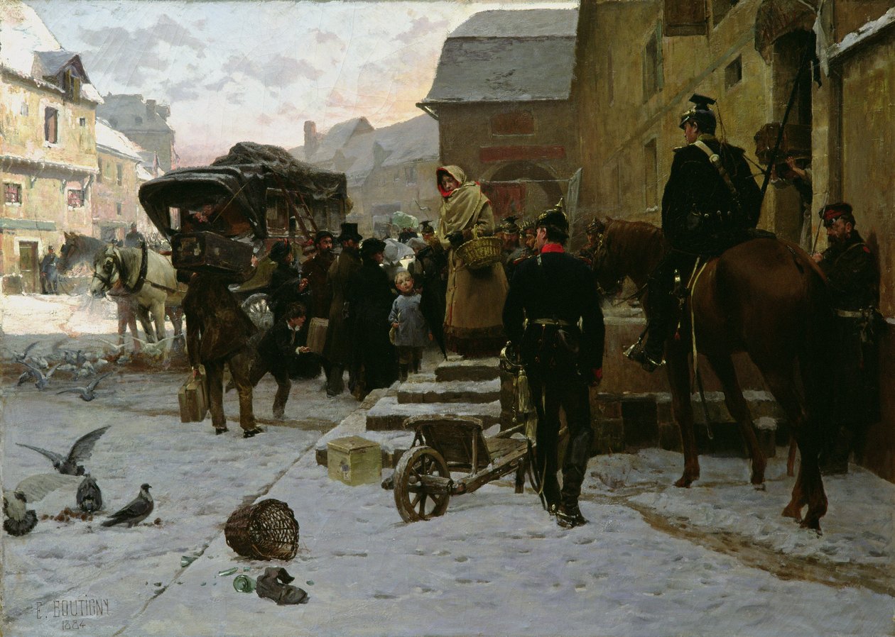 Bola de Suif, 1884 de Paul Émile Boutigny