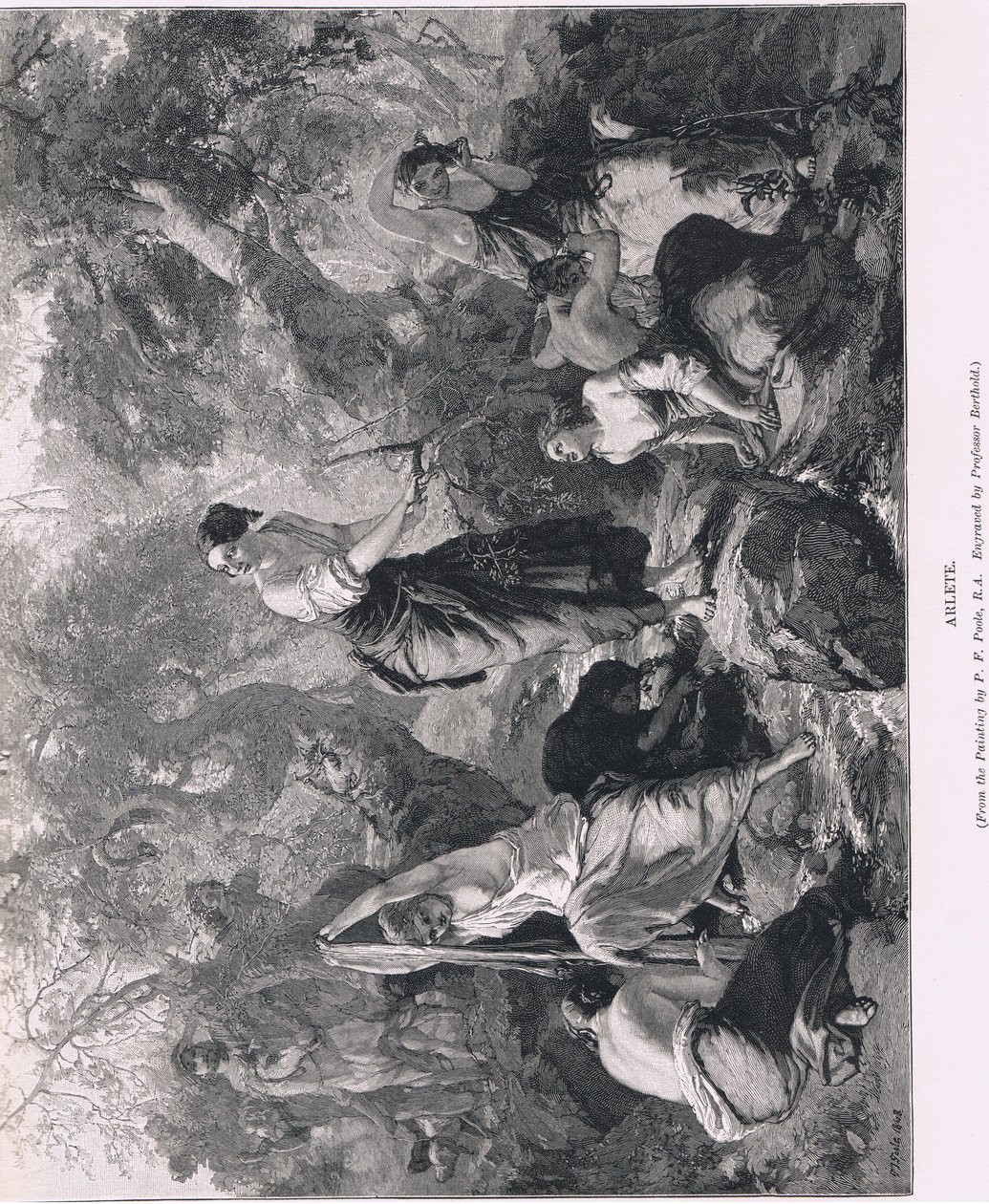 Arlete, de The Magazine of Art 1893, Cassell and Company de Paul Falconer Poole