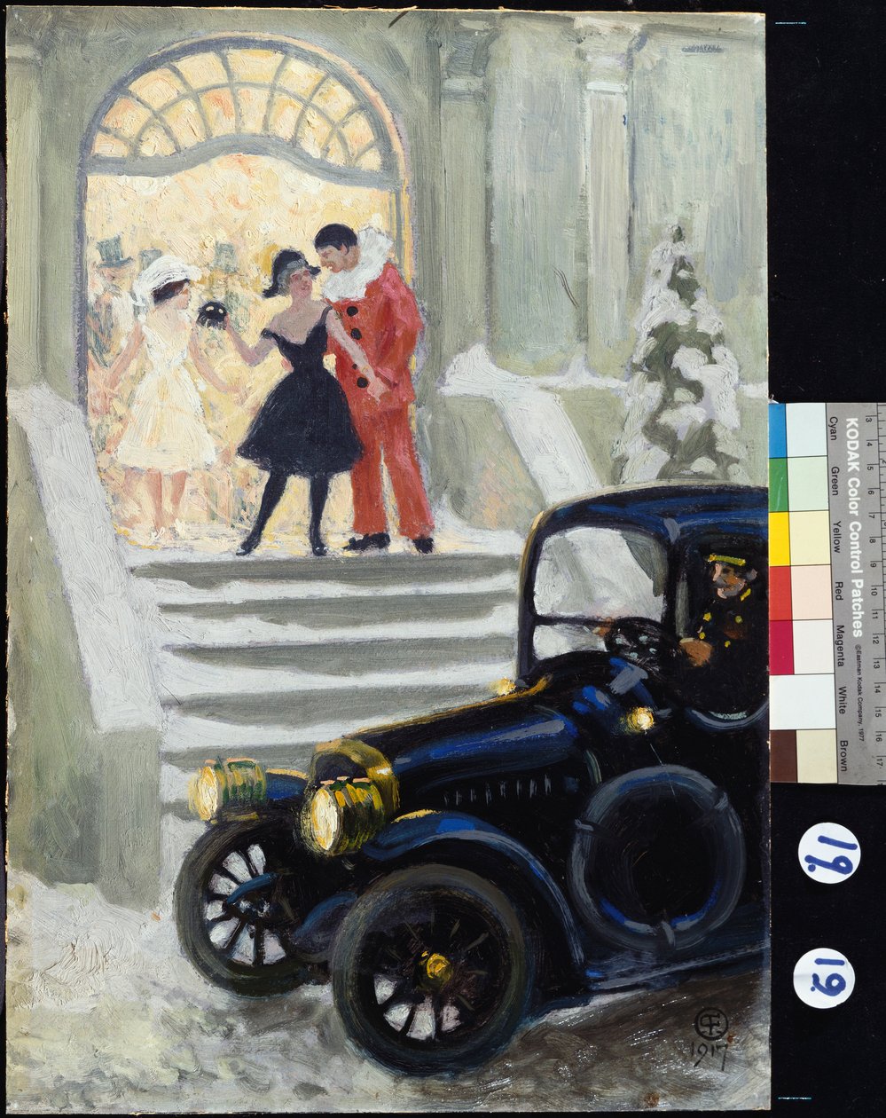 Depois da bola, 1917 de Paul Fischer