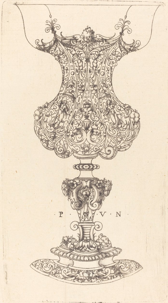 Vaso Ornamentado de Paul Flindt II