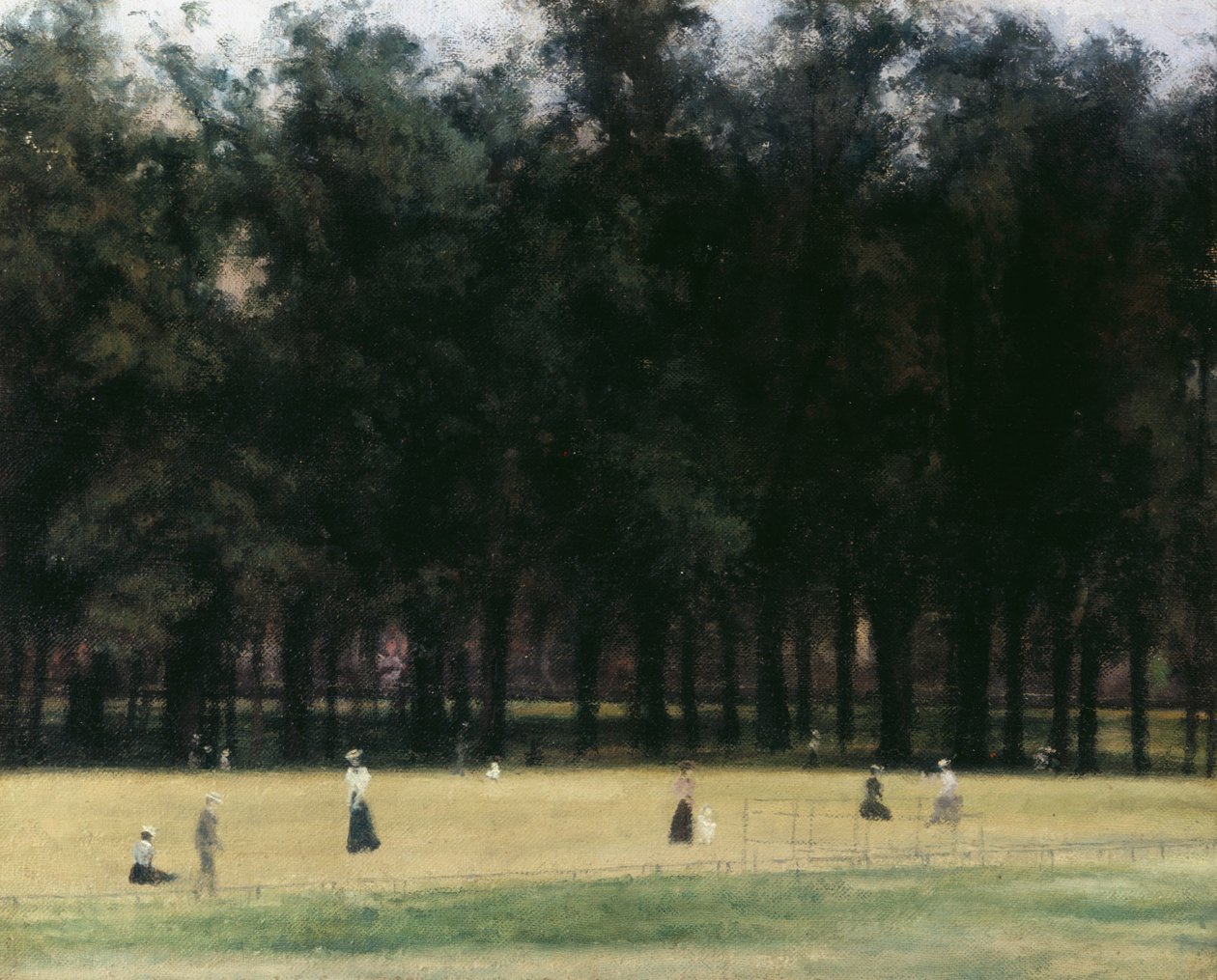 Kensington Gardens (óleo sobre tela) de Paul Fordyce Maitland