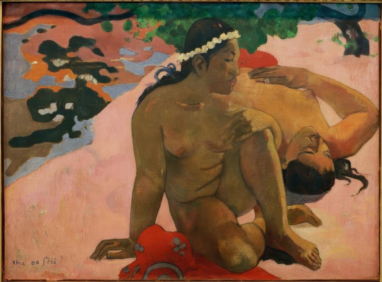 O que voce esta fazendo de Paul Gauguin