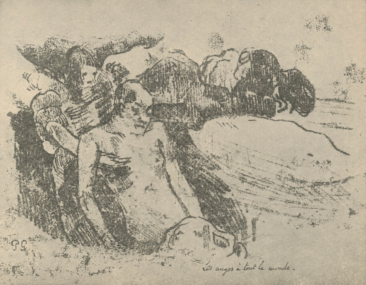 Anjos para Todos, 1936 de Paul Gauguin