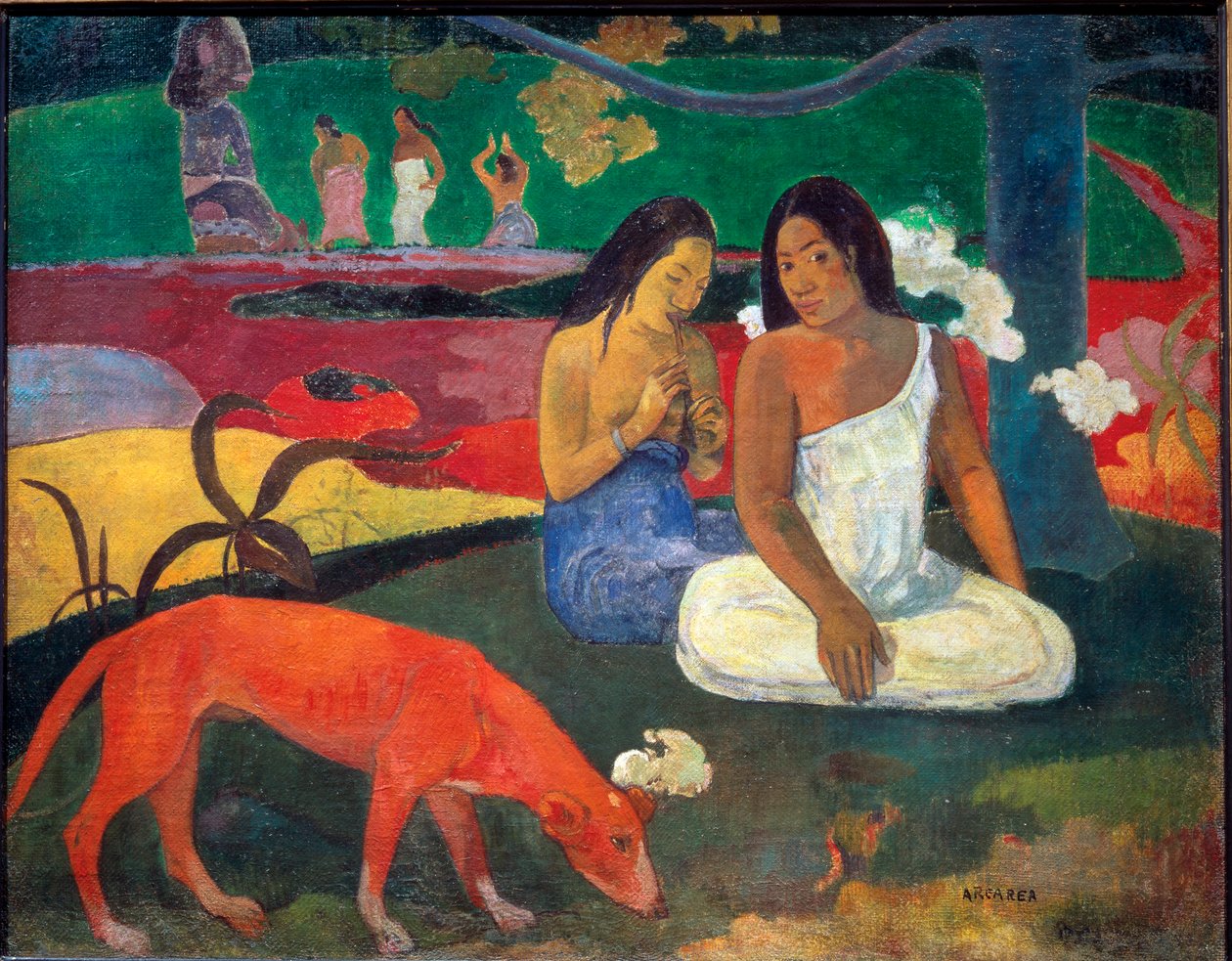 Arearea ou O Red Dog de Paul Gauguin