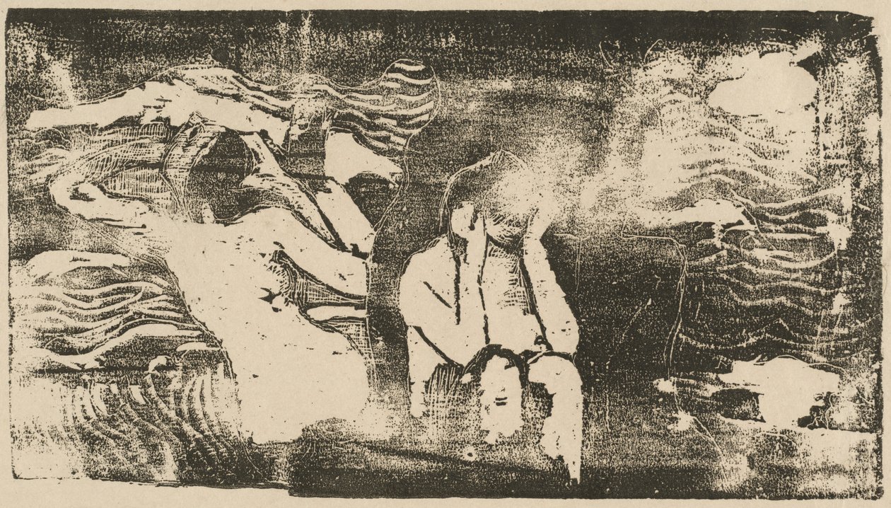 Nas Pedras Negras de Paul Gauguin