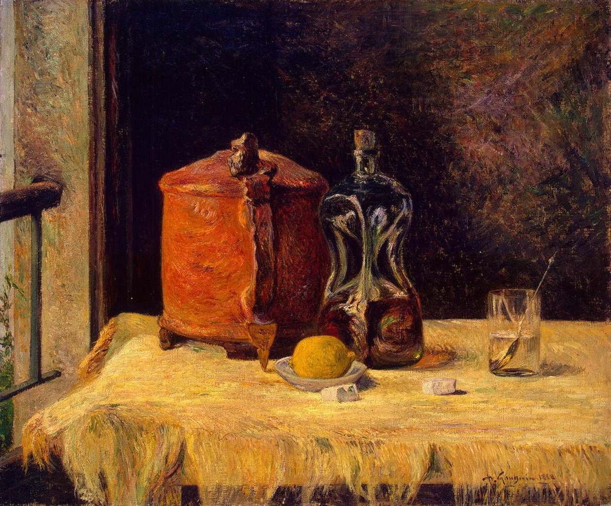Na Janela de Paul Gauguin