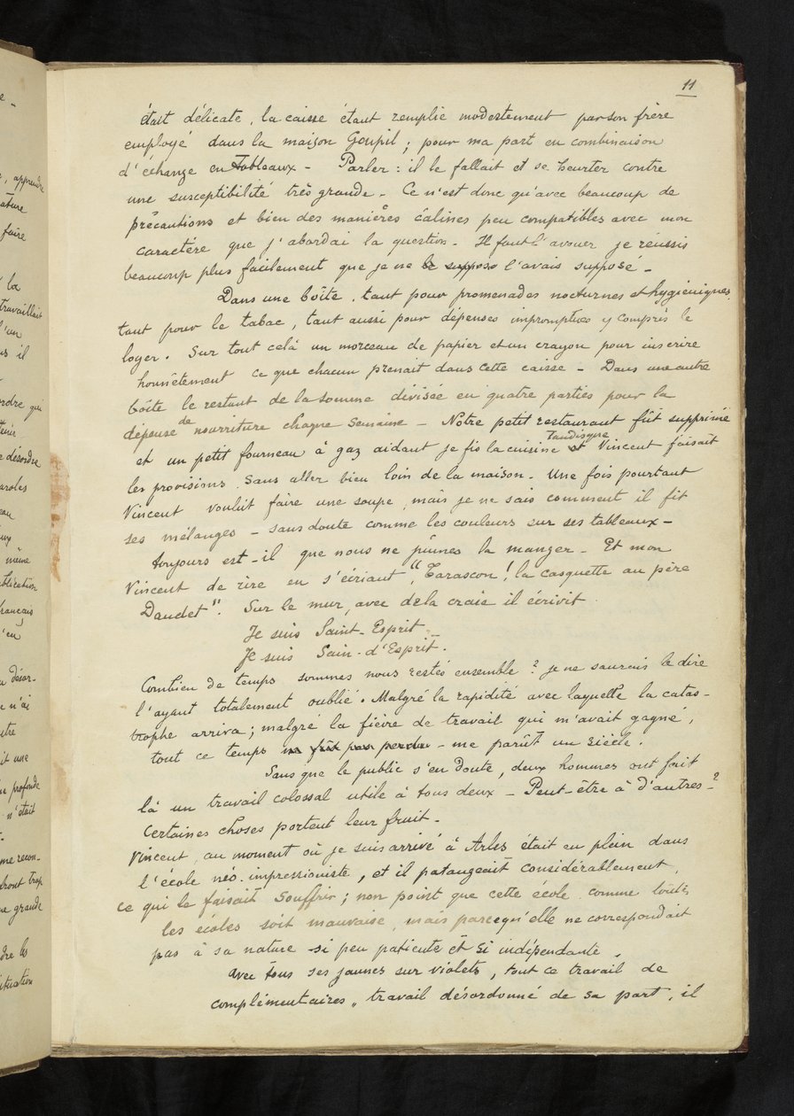 Avant et après - Descrição da estadia de Gauguin com Vincent van Gogh em Arles (P. 11) de Paul Gauguin