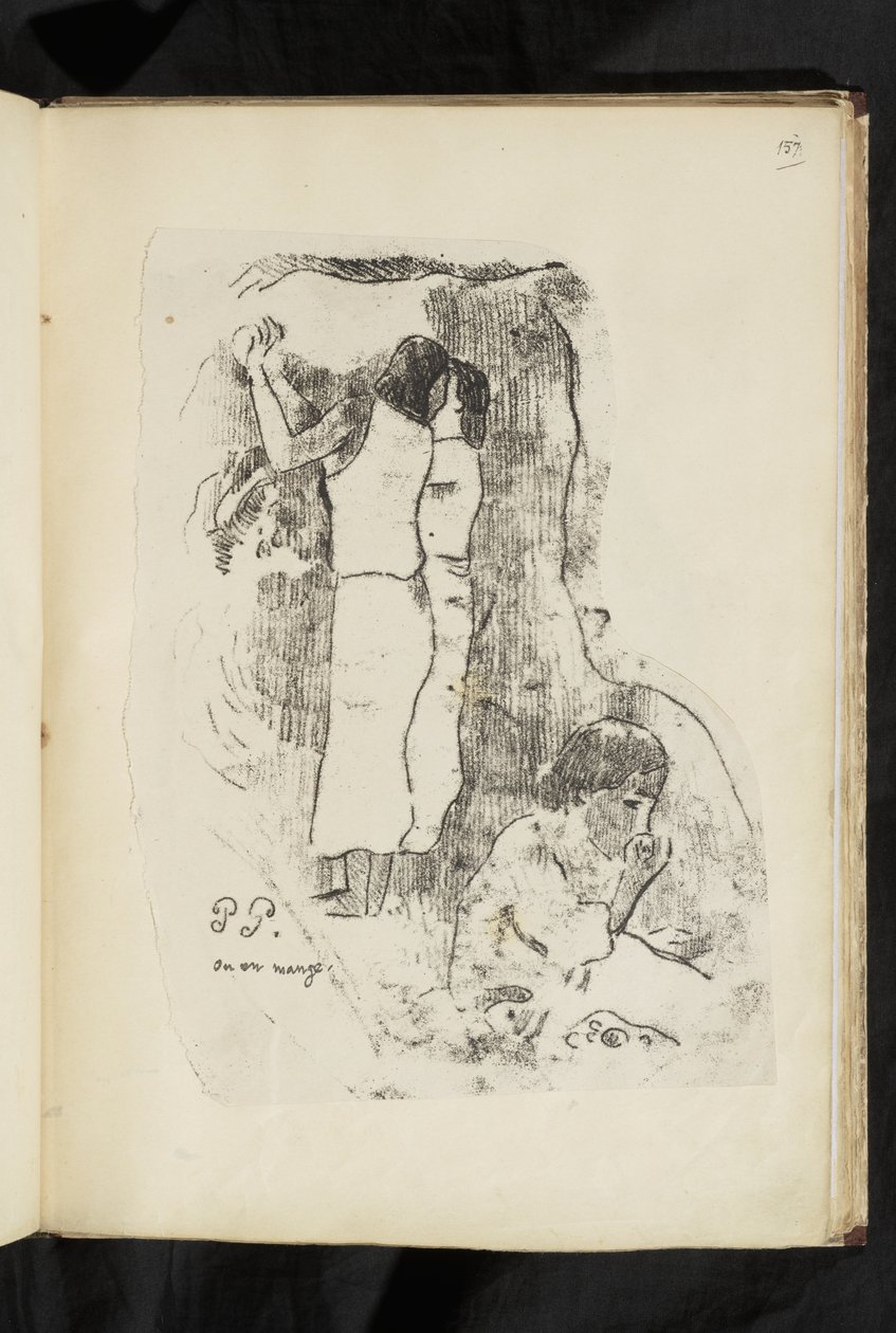 Antes e depois - Comemo-lo de Paul Gauguin