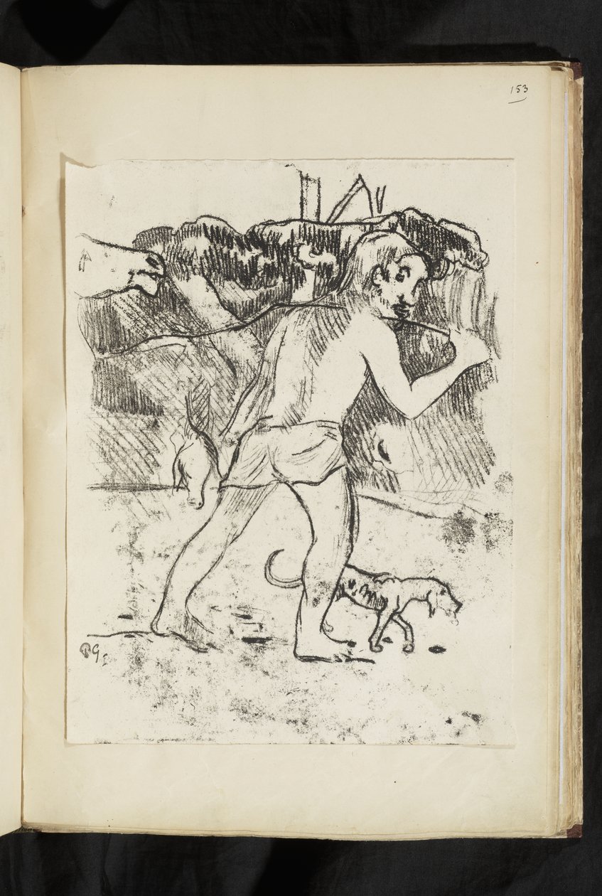 Avant et après - Regresso da caça de Paul Gauguin