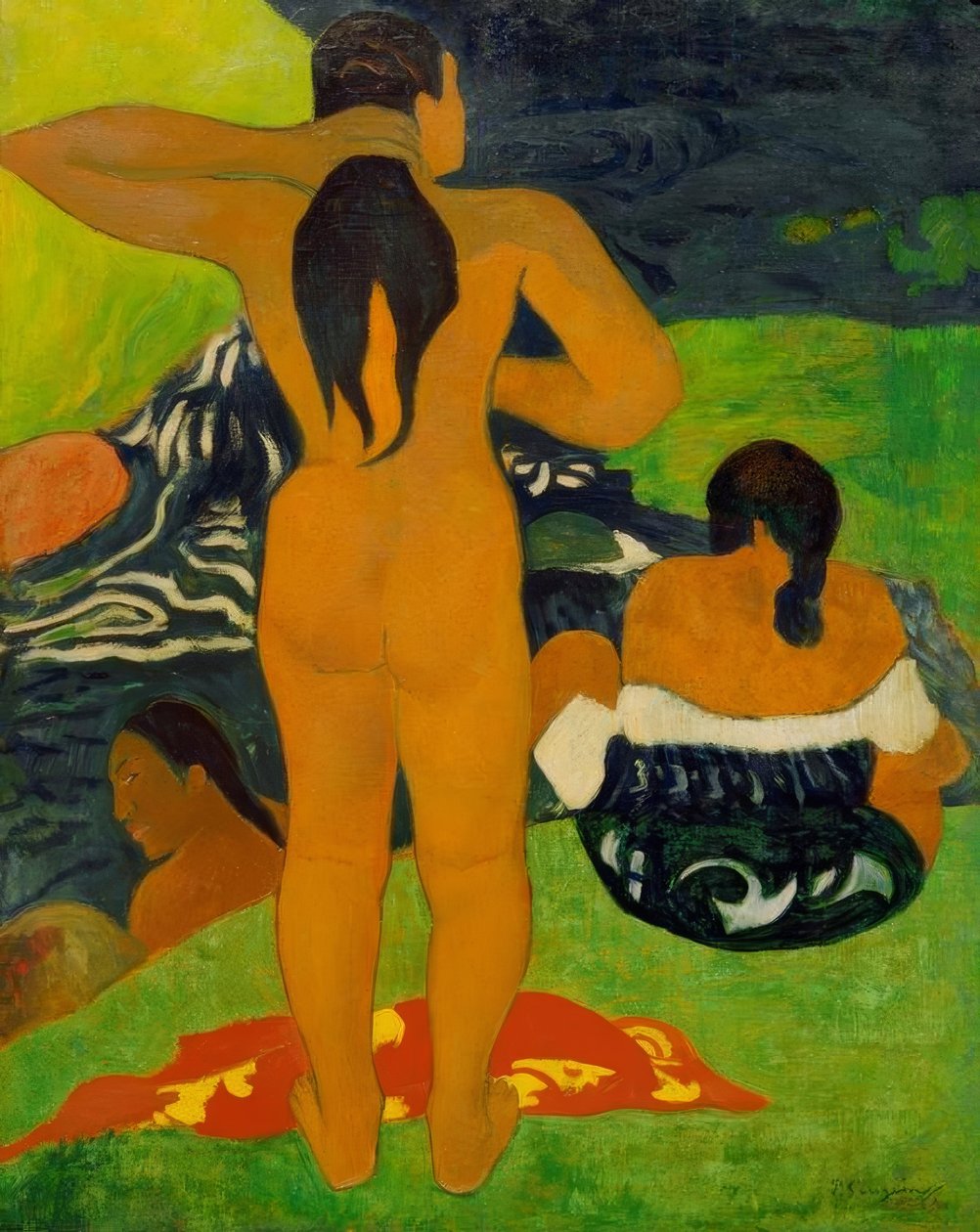 Mulheres no Taiti de Paul Gauguin