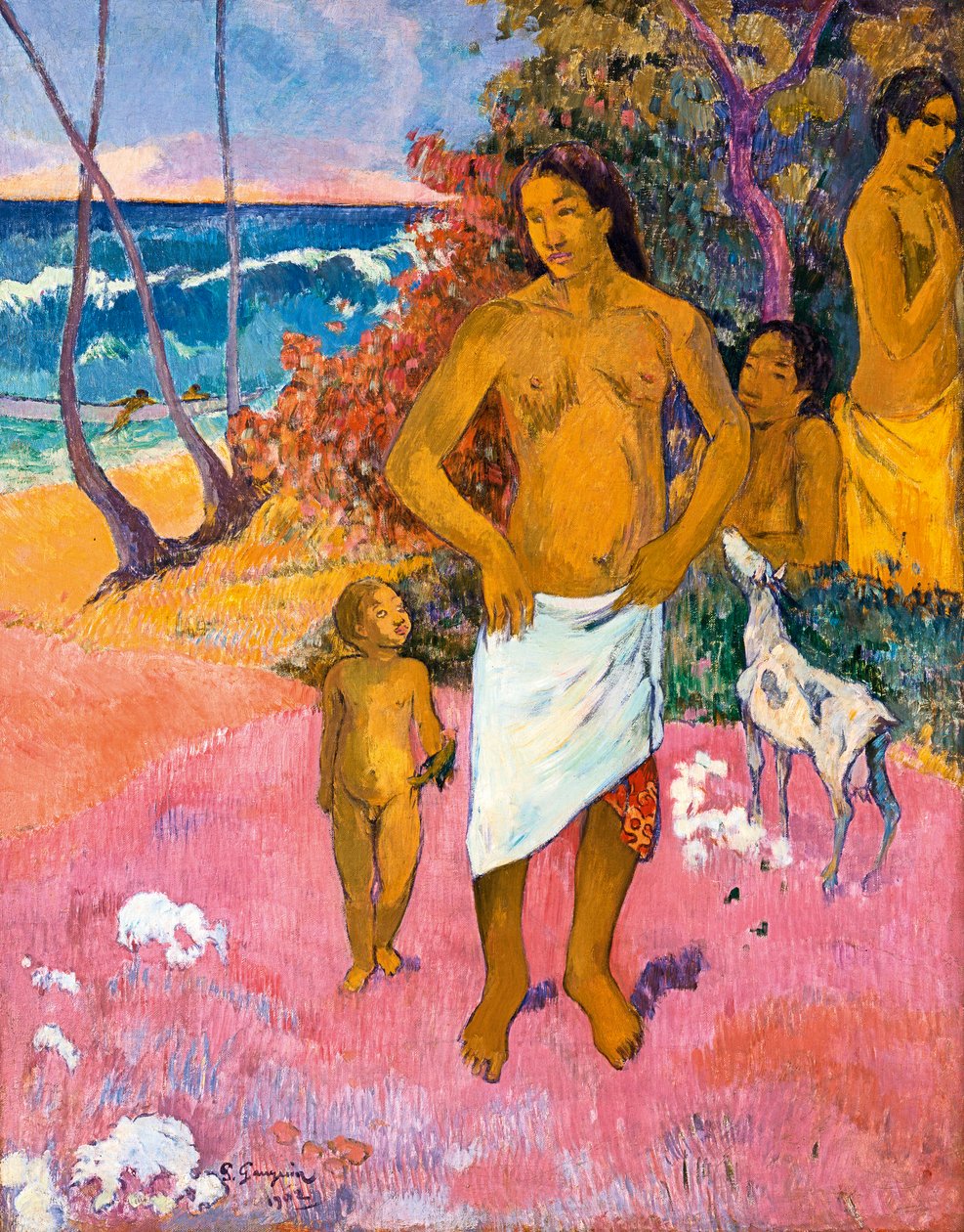 Banhistas. de Paul Gauguin