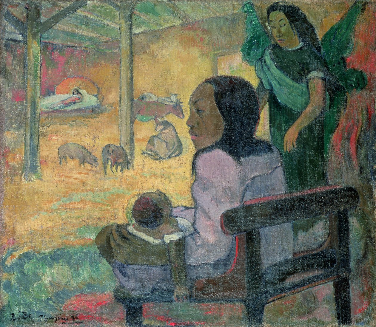 Be Be (A Natividade) de Paul Gauguin