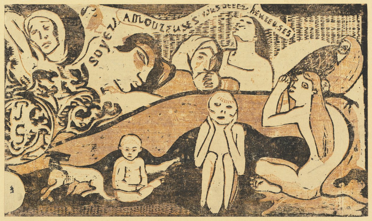 Seid verliebt und ihr werdet glücklich sein de Paul Gauguin
