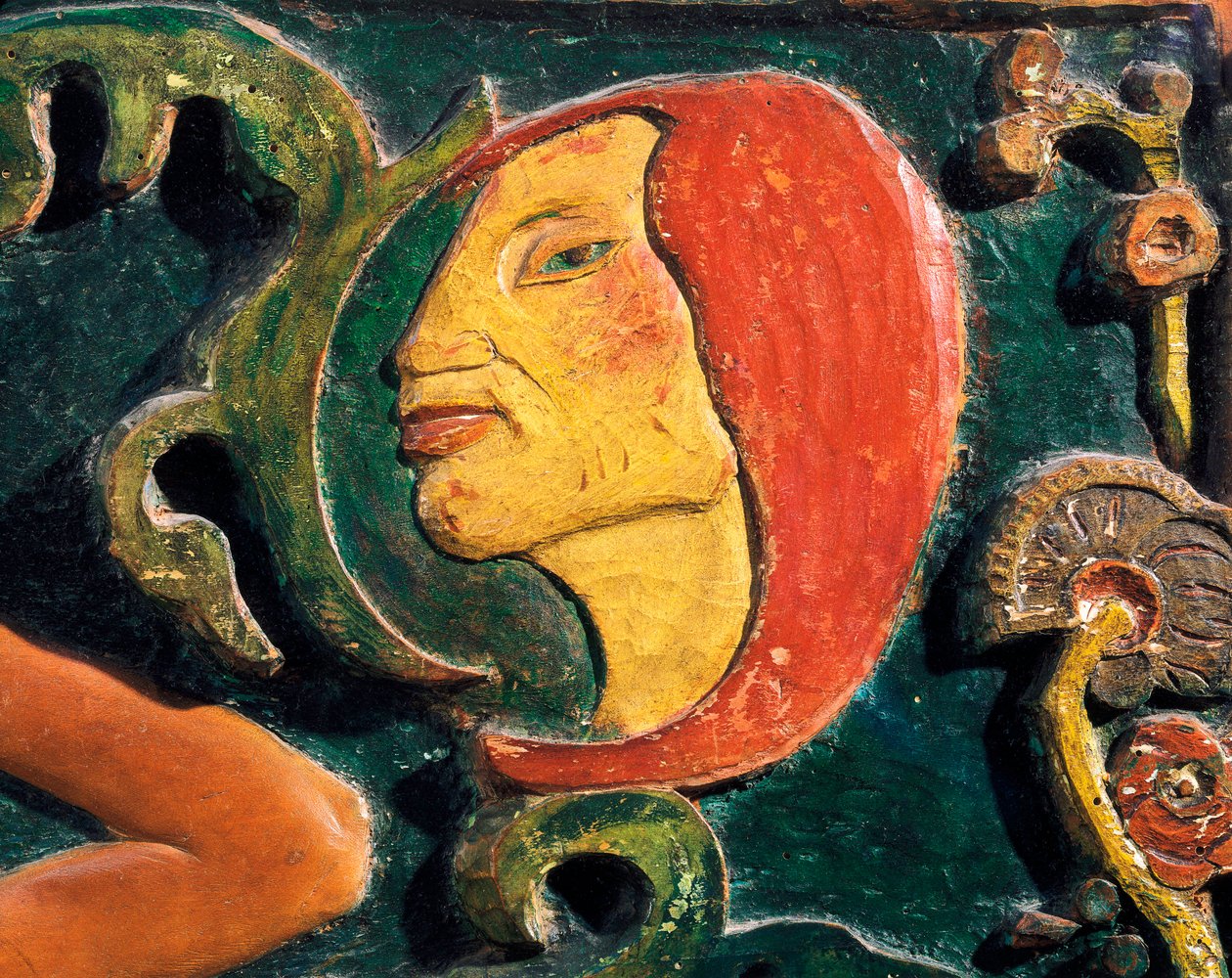 Seja misterioso, detalhe de Paul Gauguin