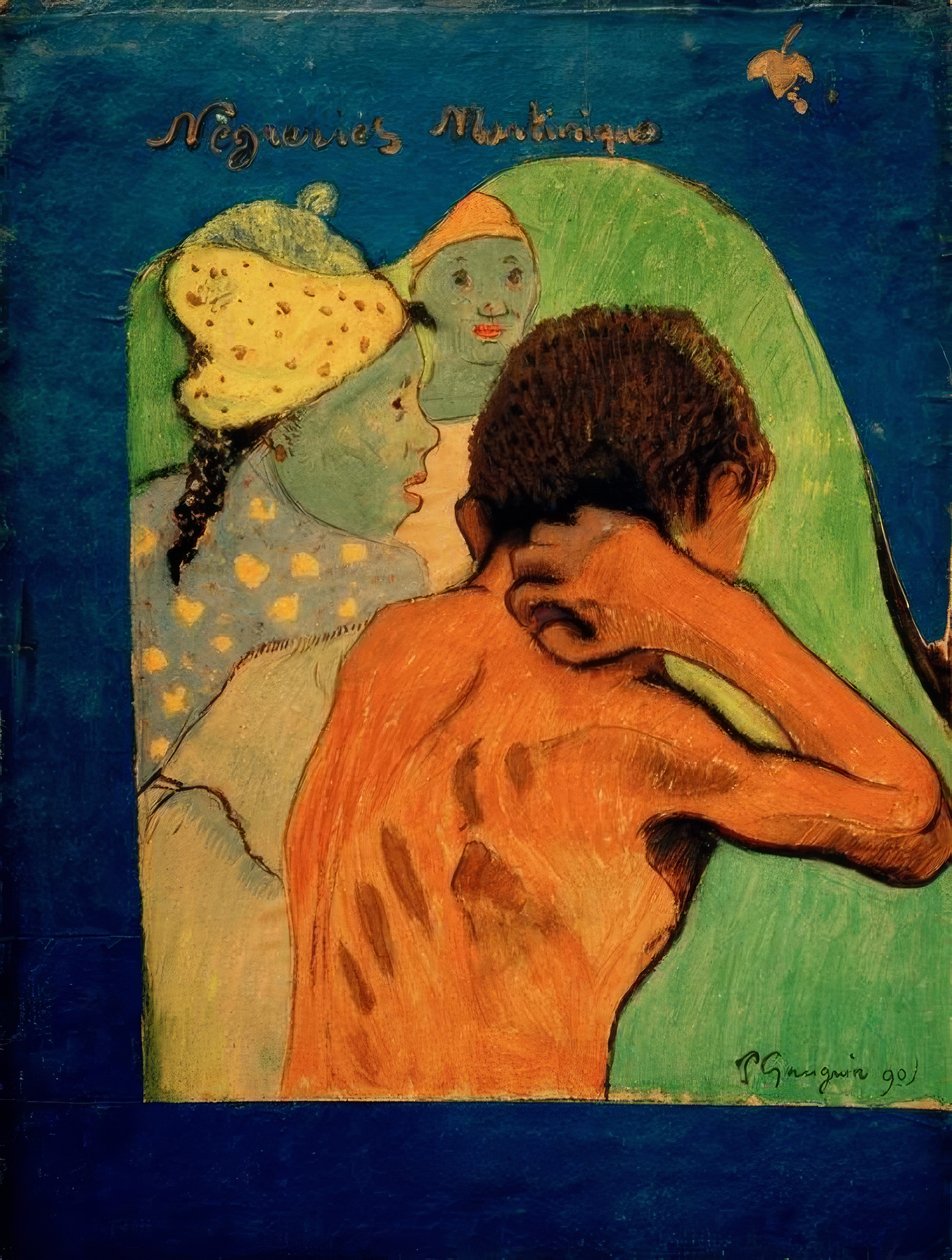 Martinica Negra de Paul Gauguin