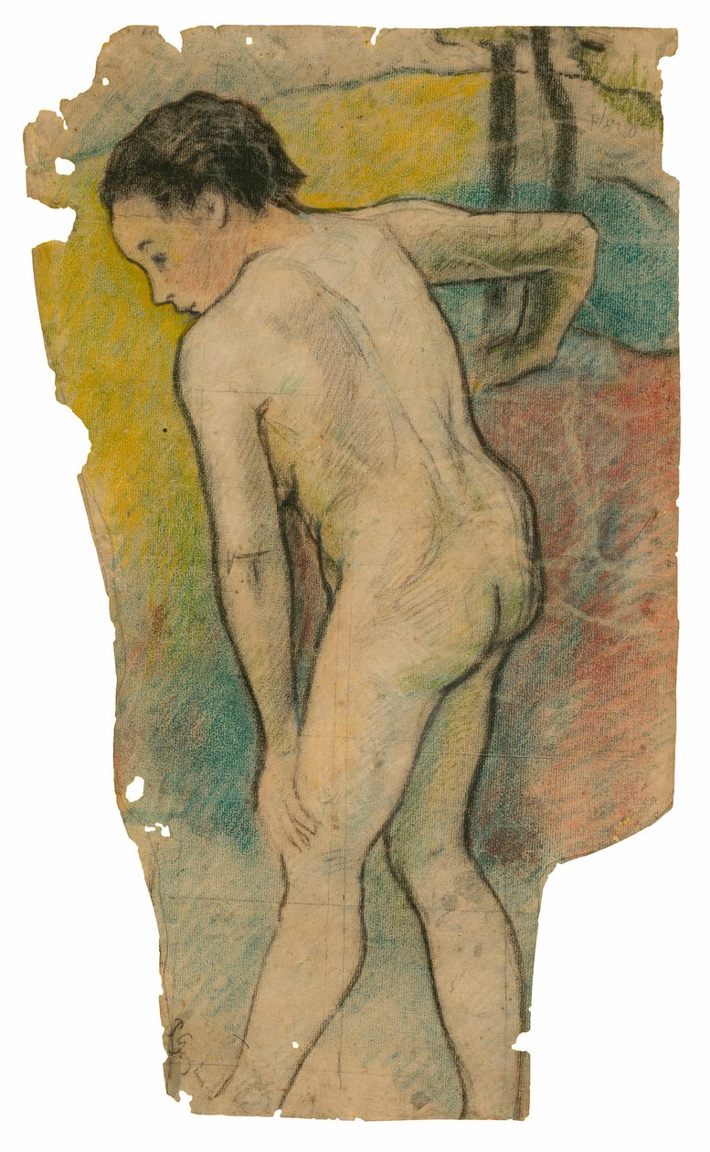 banhista bretão de Paul Gauguin