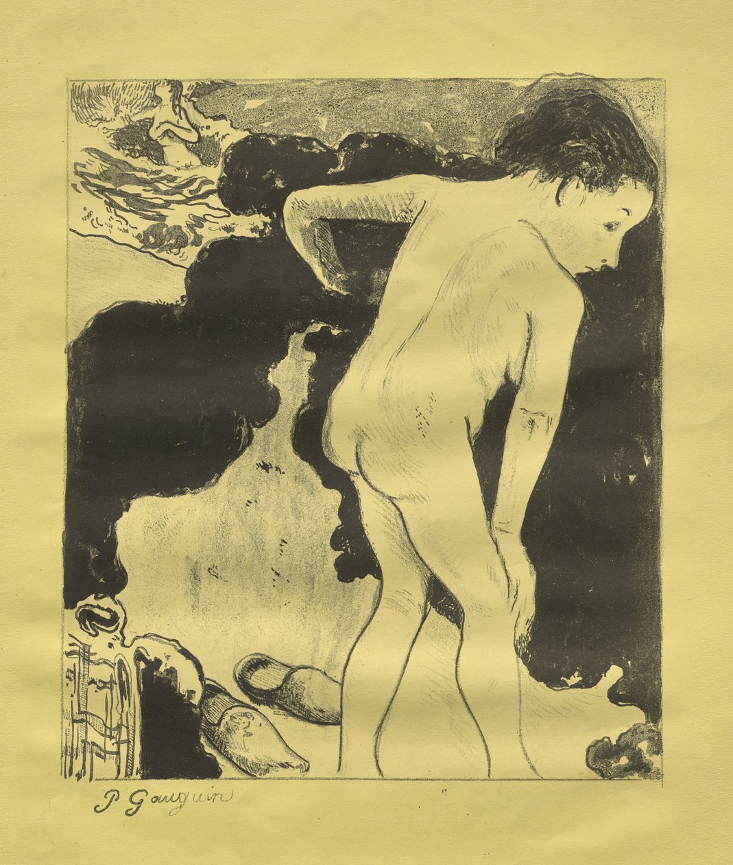 Banhistas Bretões de Paul Gauguin
