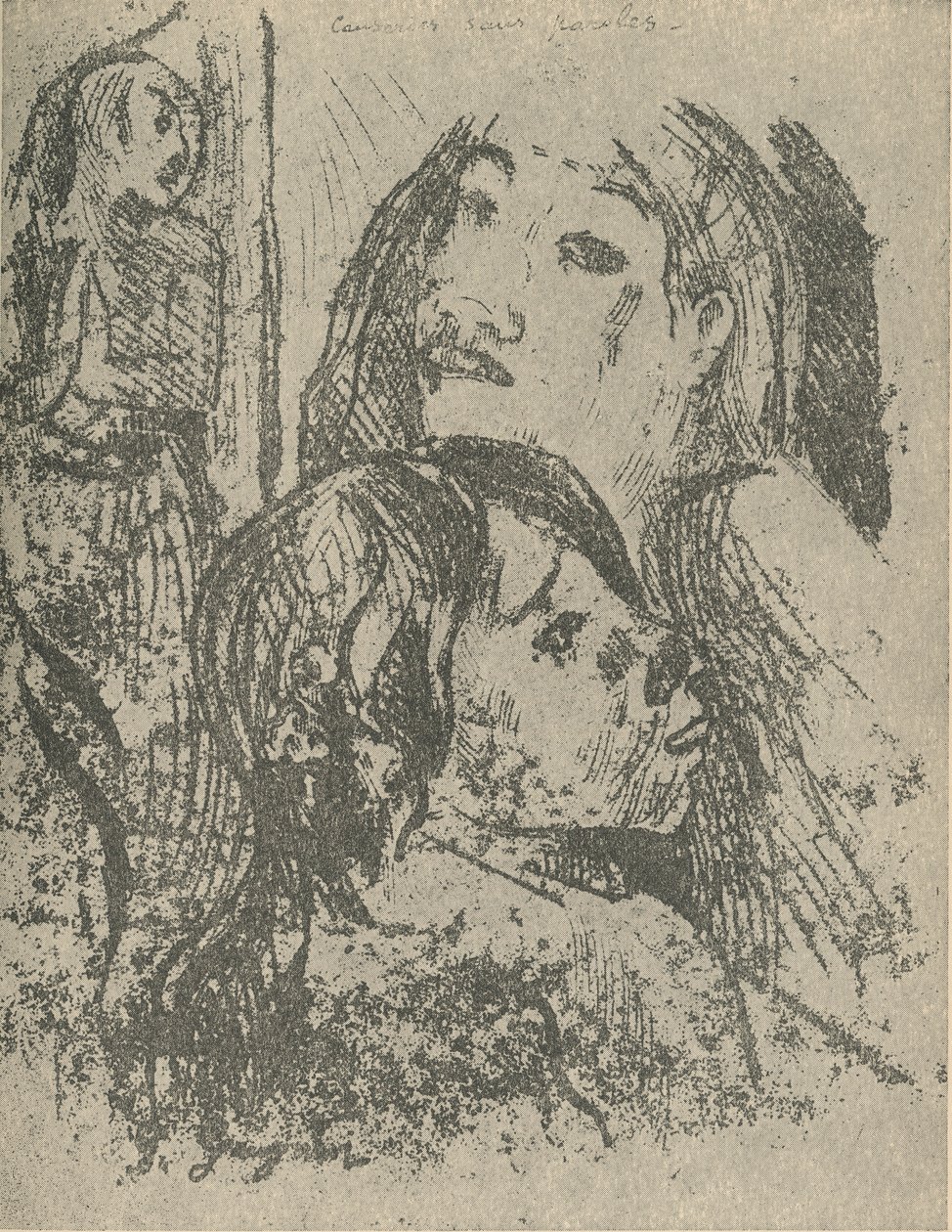 Conversa Sem Palavras, 1936 de Paul Gauguin