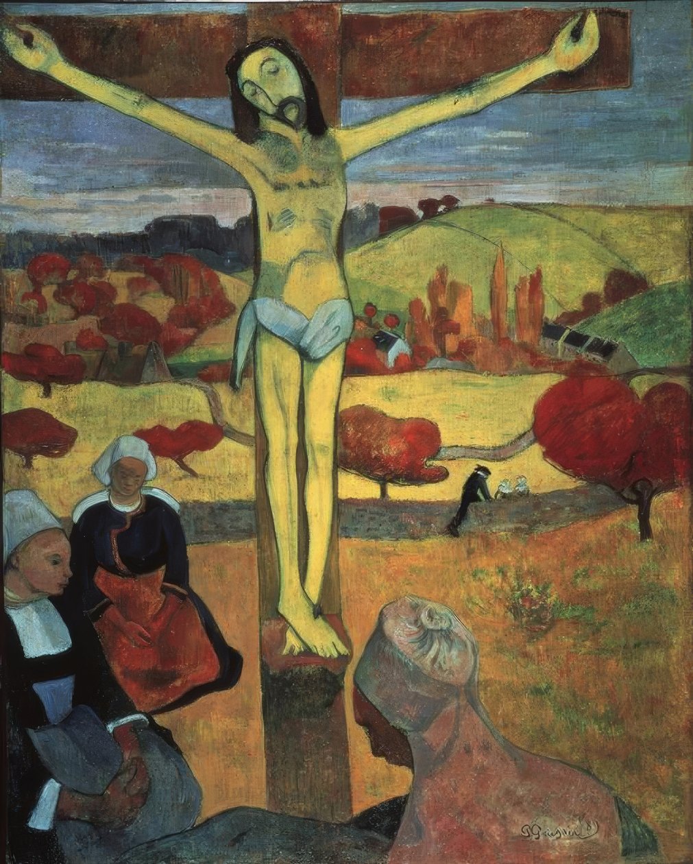 Cristo Amarelo - 1889 de Paul Gauguin