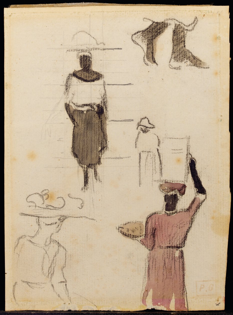Esboços da Martinica de Paul Gauguin