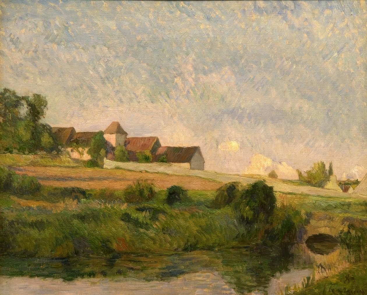 Este é La Groue, Osny de Paul Gauguin