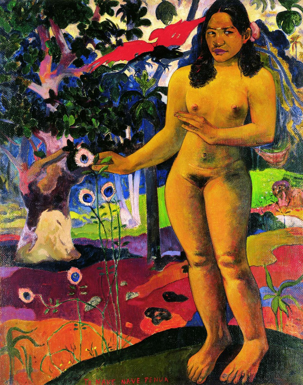 Terra encantadora (Te Nave Nave Fenua) de Paul Gauguin