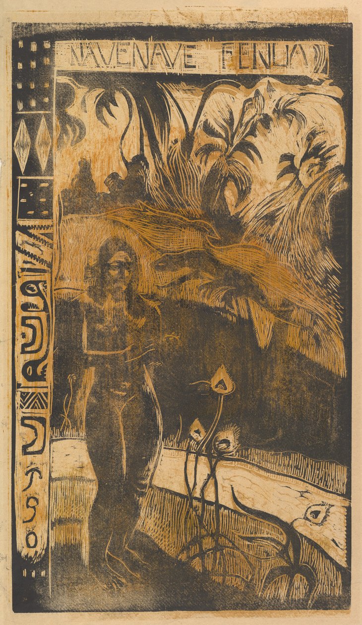 Wunderbares Land de Paul Gauguin