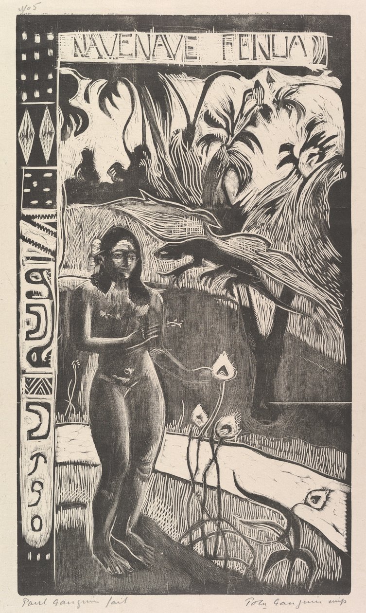 Terra deliciosa, 1893-94. de Paul Gauguin