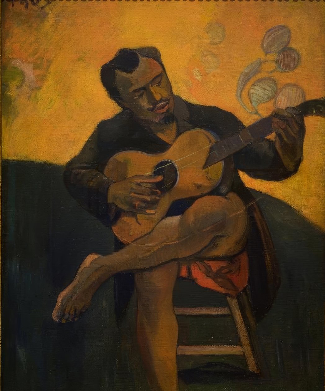 O guitarrista de Paul Gauguin