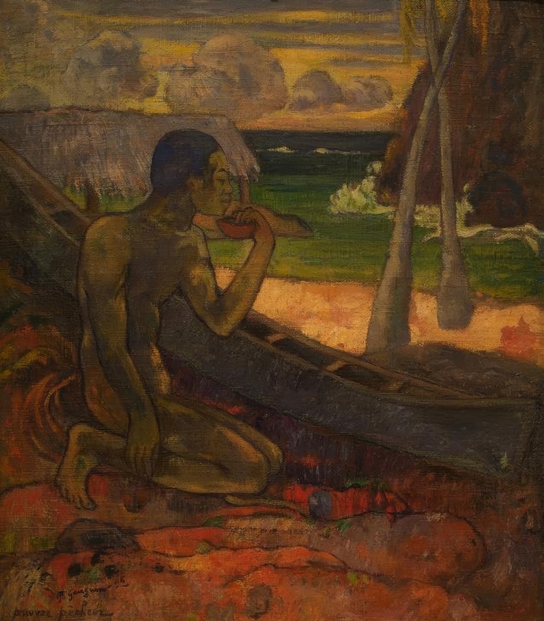 O pobre pescador de Paul Gauguin