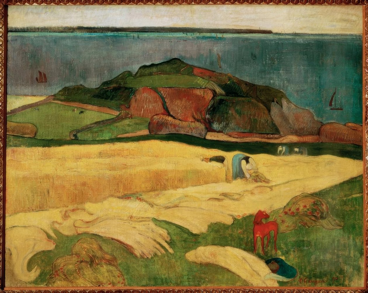 A colheita à beira-mar: Le Pouldu de Paul Gauguin