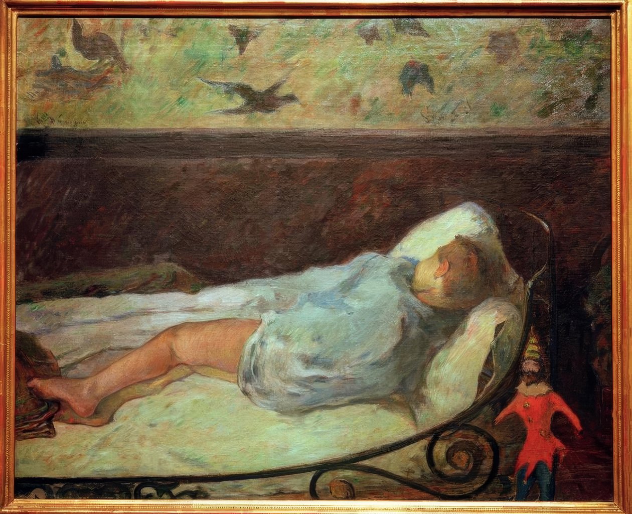 O pequeno sonhador de Paul Gauguin