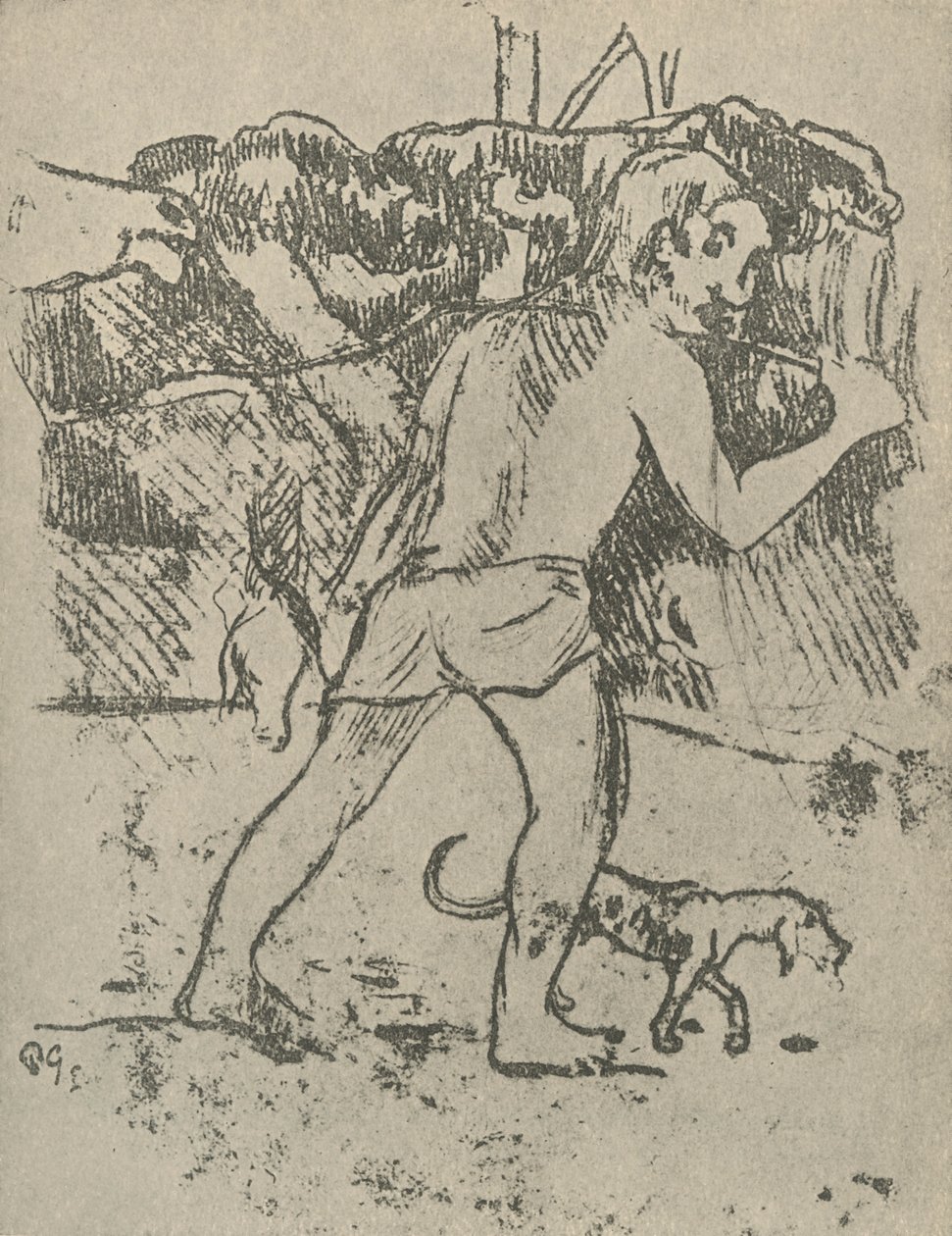 Desenho, 1936 de Paul Gauguin