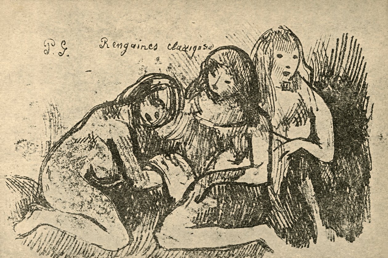 Figuras, 1936 de Paul Gauguin