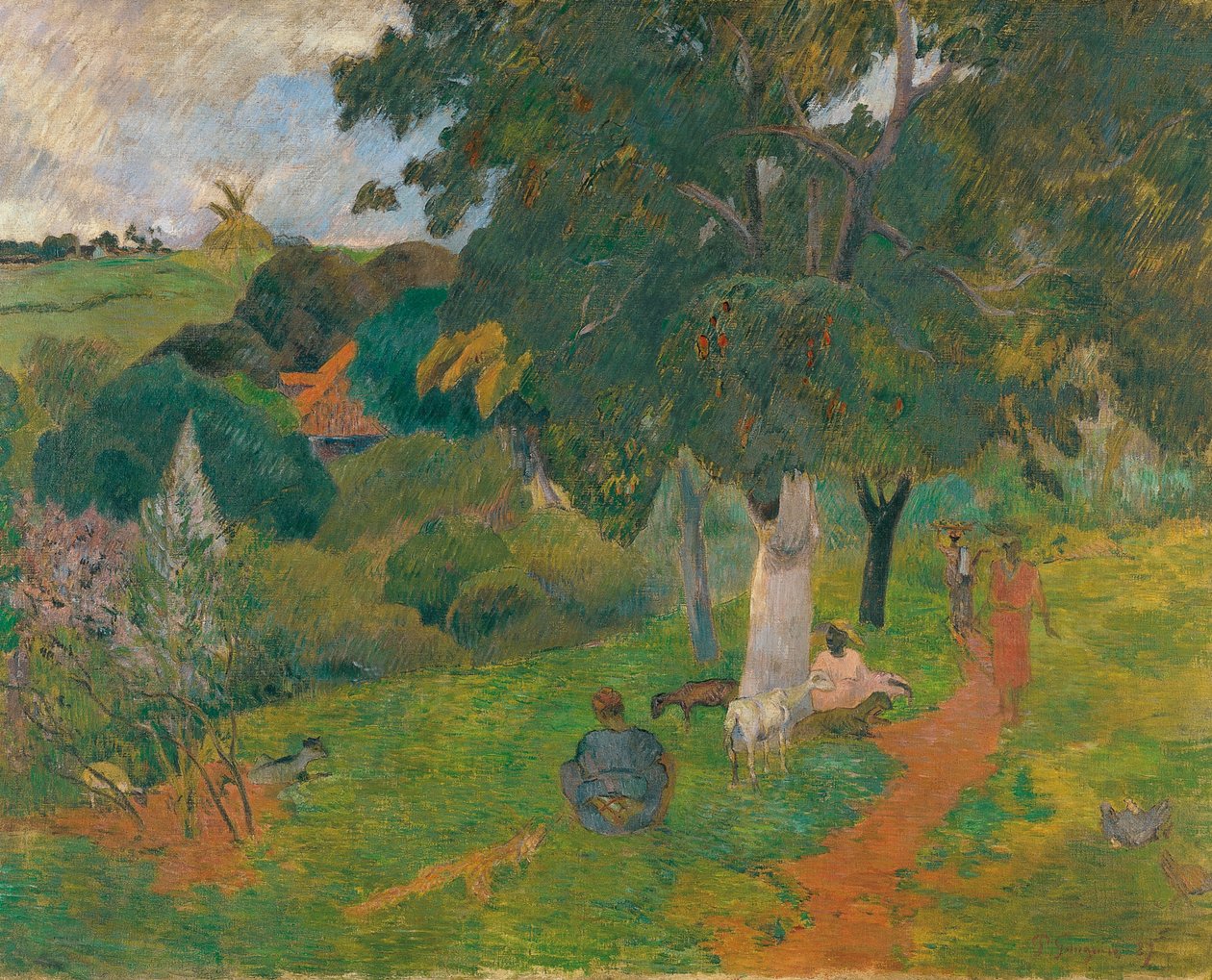 Francês: Allés et venues, Martinica Ida e vinda, Martinica de Paul Gauguin