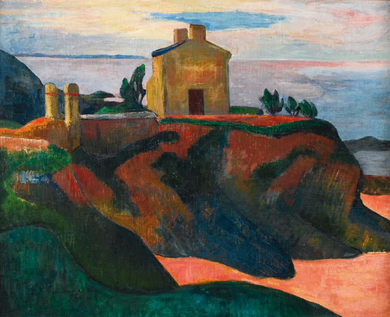 Francês: La Maison du Pan-du de Paul Gauguin