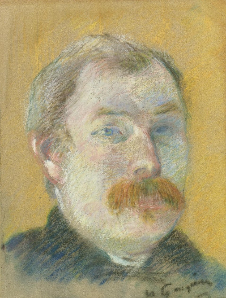 Francês:  Portrait de William Lund Retrato de William Lund de Paul Gauguin
