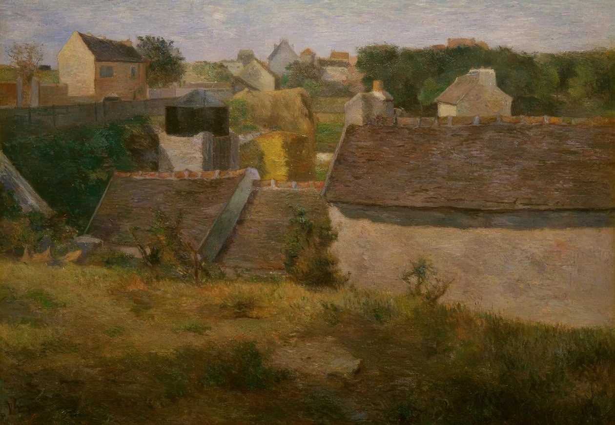 Casas em Vaugirard de Paul Gauguin